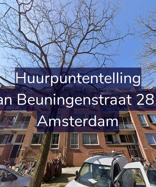 Foto gevel Huurpuntentelling voor Van Beuningenstraat 28-C, Amsterdam