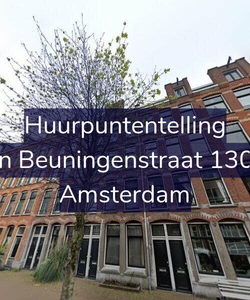 Foto gevel Huurpuntentelling voor Van Beuningenstraat 130-H, Amsterdam