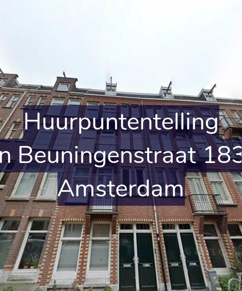 Foto gevel Huurpuntentelling voor Van Beuningenstraat 183-H, Amsterdam