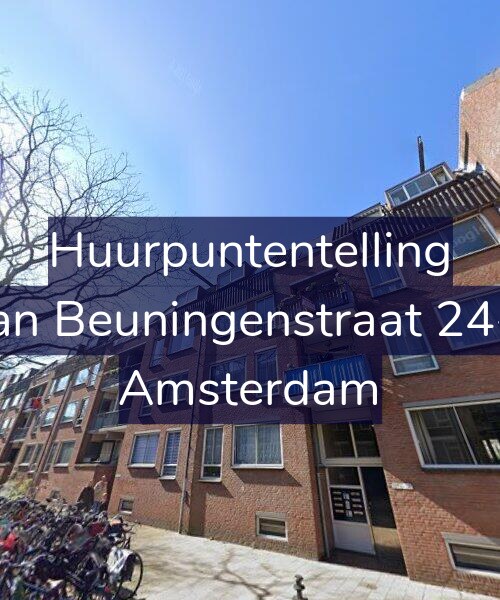 Foto gevel Huurpuntentelling voor Van Beuningenstraat 24-C, Amsterdam