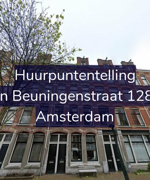 Foto gevel Huurpuntentelling voor Van Beuningenstraat 128-3, Amsterdam