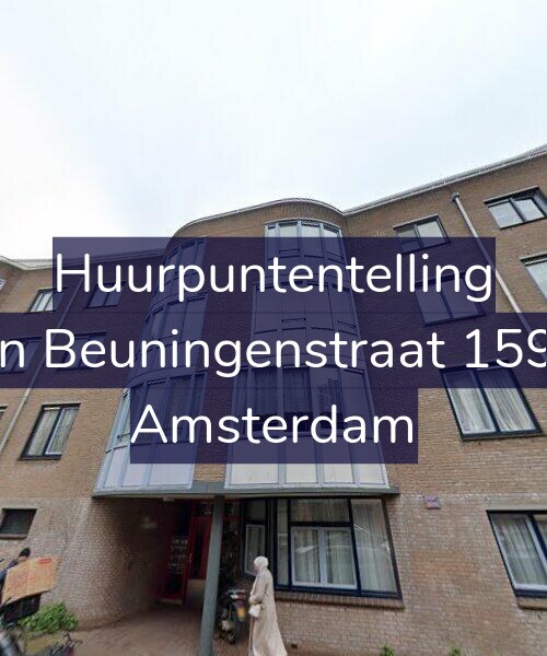 Foto gevel Huurpuntentelling voor Van Beuningenstraat 159-C, Amsterdam