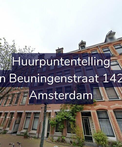 Foto gevel Huurpuntentelling voor Van Beuningenstraat 142-H, Amsterdam