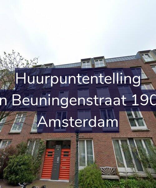 Foto gevel Huurpuntentelling voor Van Beuningenstraat 190-D, Amsterdam