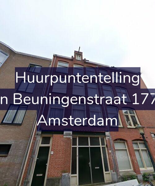 Foto gevel Huurpuntentelling voor Van Beuningenstraat 177-3, Amsterdam