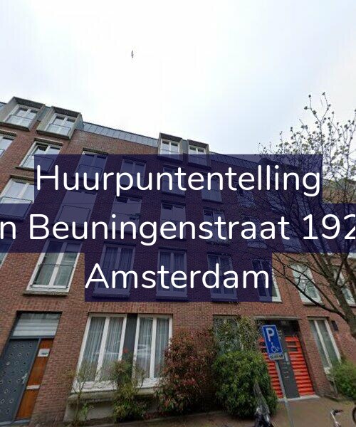 Foto gevel Huurpuntentelling voor Van Beuningenstraat 192-C, Amsterdam