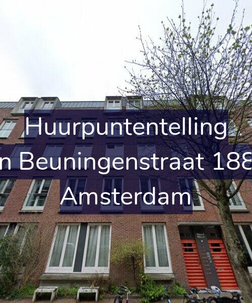 Foto gevel Huurpuntentelling voor Van Beuningenstraat 188-D, Amsterdam