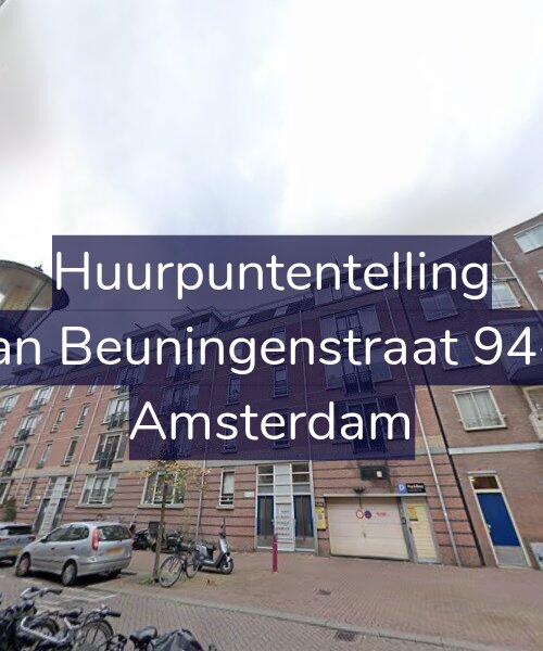 Foto gevel Huurpuntentelling voor Van Beuningenstraat 94-C, Amsterdam