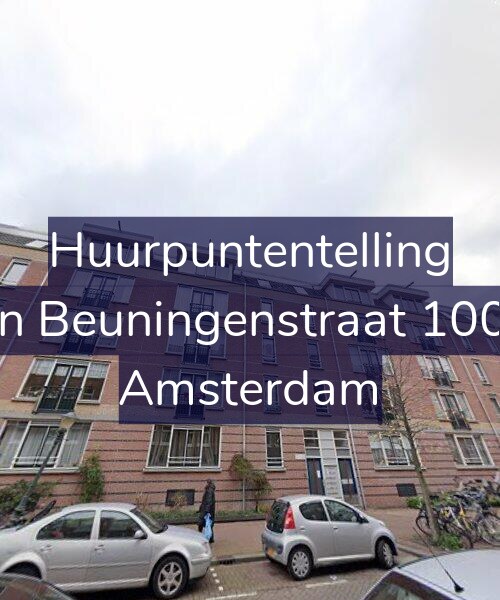 Foto gevel Huurpuntentelling voor Van Beuningenstraat 100-A, Amsterdam