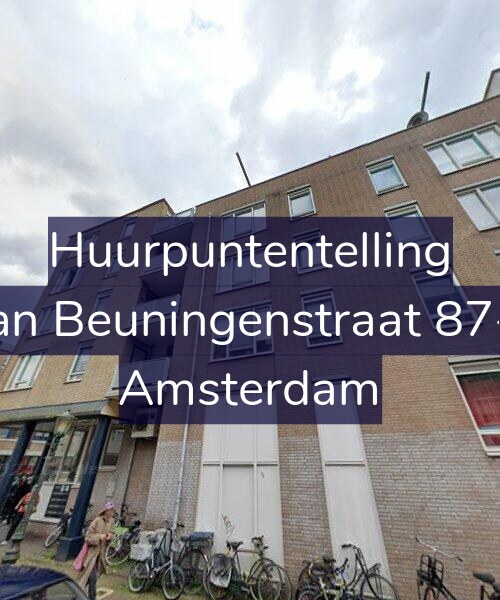 Foto gevel Huurpuntentelling voor Van Beuningenstraat 87-A, Amsterdam
