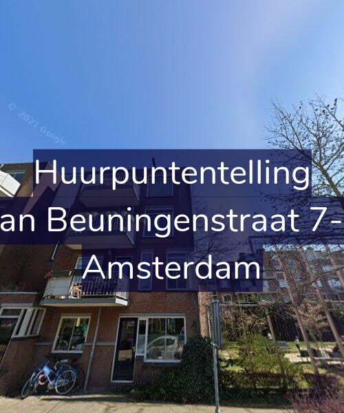 Foto gevel Huurpuntentelling voor Van Beuningenstraat 7-D, Amsterdam