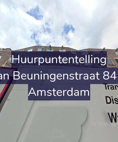 Foto gevel Huurpuntentelling voor Van Beuningenstraat 84-C, Amsterdam