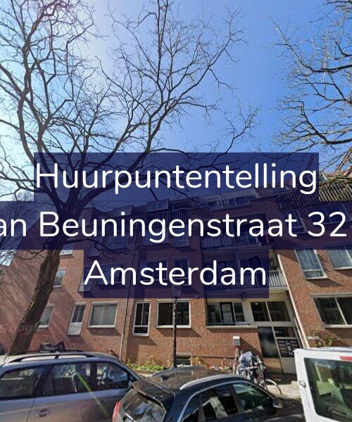 Foto gevel Huurpuntentelling voor Van Beuningenstraat 32-B, Amsterdam