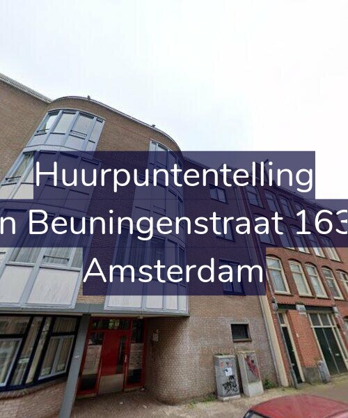 Foto gevel Huurpuntentelling voor Van Beuningenstraat 163-B, Amsterdam