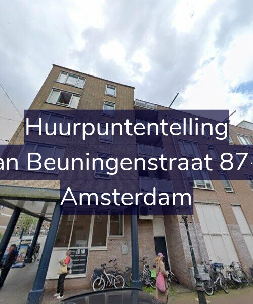 Foto gevel Huurpuntentelling voor Van Beuningenstraat 87-D, Amsterdam