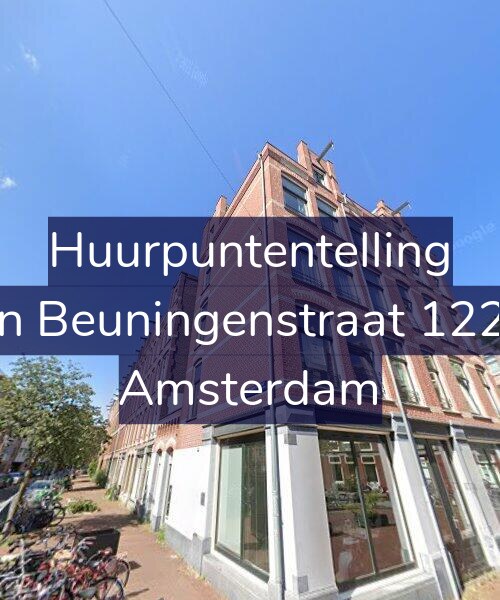 Foto gevel Huurpuntentelling voor Van Beuningenstraat 122-D, Amsterdam