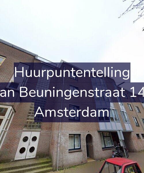 Foto gevel Huurpuntentelling voor Van Beuningenstraat 143, Amsterdam