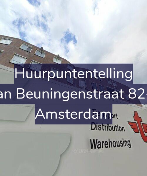 Foto gevel Huurpuntentelling voor Van Beuningenstraat 82-C, Amsterdam