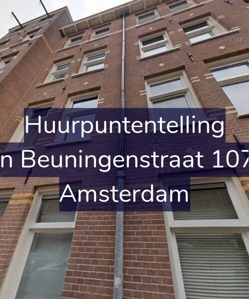 Foto gevel Huurpuntentelling voor Van Beuningenstraat 107-2, Amsterdam