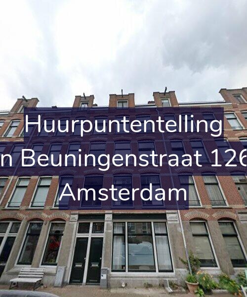 Foto gevel Huurpuntentelling voor Van Beuningenstraat 126-1, Amsterdam