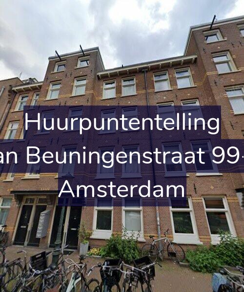 Foto gevel Huurpuntentelling voor Van Beuningenstraat 99-H, Amsterdam