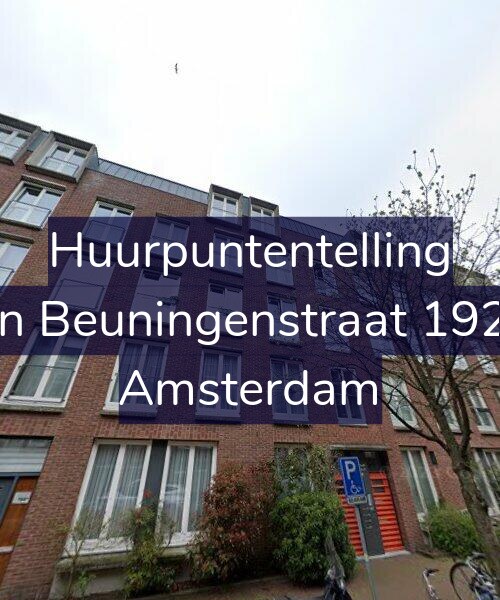 Foto gevel Huurpuntentelling voor Van Beuningenstraat 192-B, Amsterdam