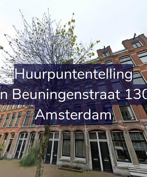 Foto gevel Huurpuntentelling voor Van Beuningenstraat 130-3, Amsterdam