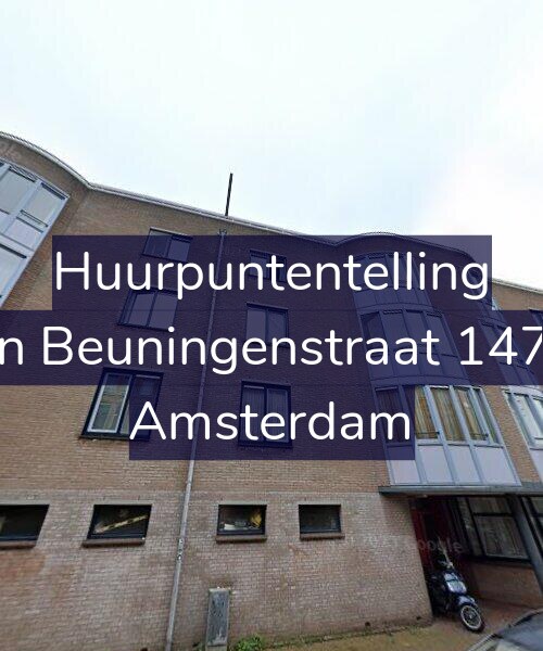 Foto gevel Huurpuntentelling voor Van Beuningenstraat 147-H, Amsterdam