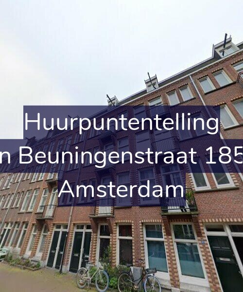 Foto gevel Huurpuntentelling voor Van Beuningenstraat 185-H, Amsterdam