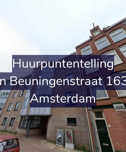 Foto gevel Huurpuntentelling voor Van Beuningenstraat 163-A, Amsterdam