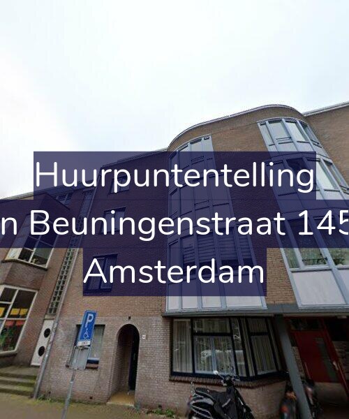Foto gevel Huurpuntentelling voor Van Beuningenstraat 145-E, Amsterdam