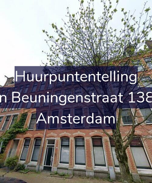 Foto gevel Huurpuntentelling voor Van Beuningenstraat 138-H, Amsterdam