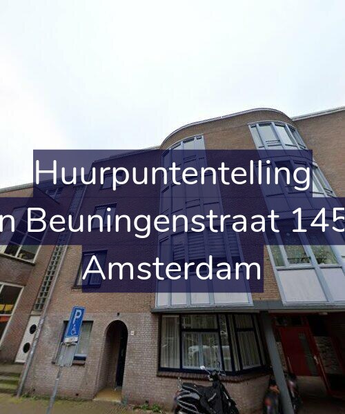 Foto gevel Huurpuntentelling voor Van Beuningenstraat 145-D, Amsterdam
