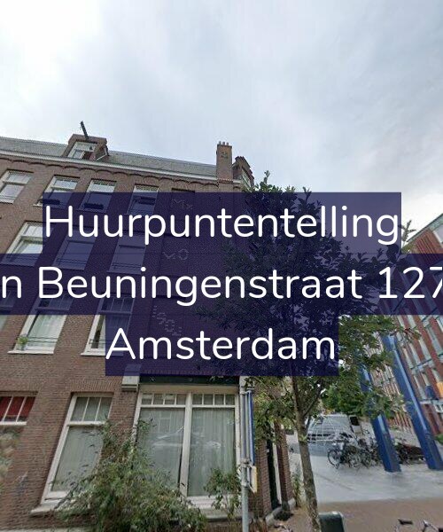 Foto gevel Huurpuntentelling voor Van Beuningenstraat 127-3, Amsterdam