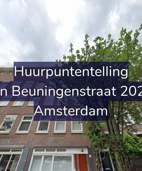 Foto gevel Huurpuntentelling voor Van Beuningenstraat 202-2, Amsterdam