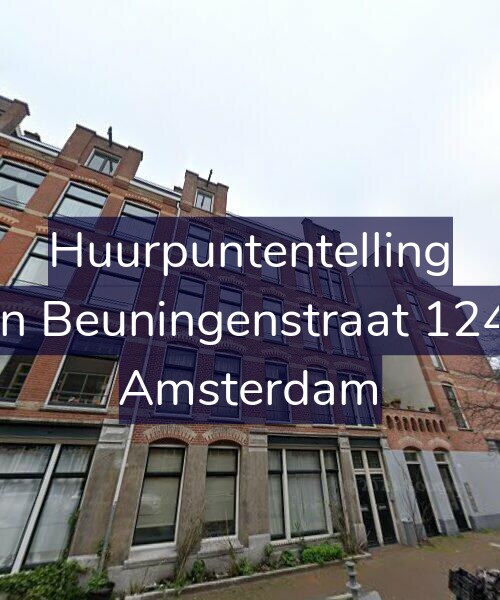 Foto gevel Huurpuntentelling voor Van Beuningenstraat 124-3, Amsterdam