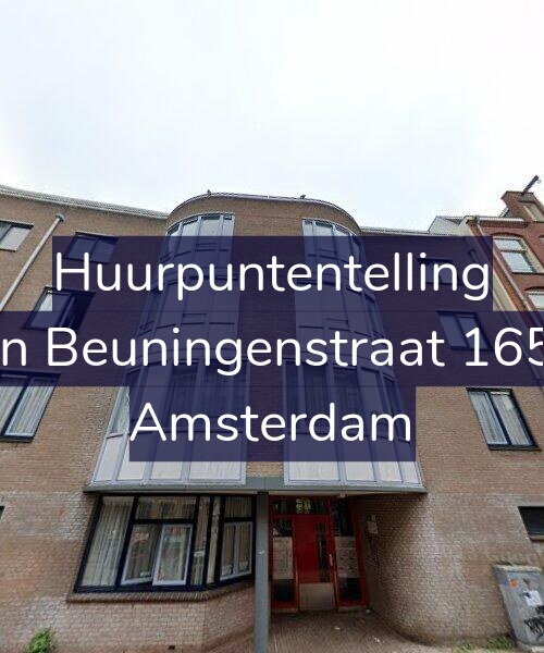Foto gevel Huurpuntentelling voor Van Beuningenstraat 165-E, Amsterdam