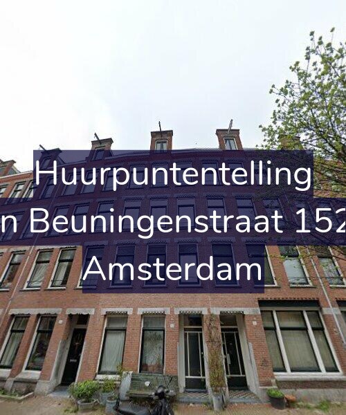 Foto gevel Huurpuntentelling voor Van Beuningenstraat 152-2, Amsterdam