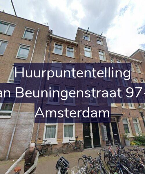 Foto gevel Huurpuntentelling voor Van Beuningenstraat 97-H, Amsterdam