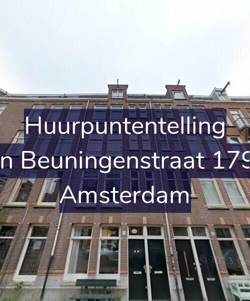 Foto gevel Huurpuntentelling voor Van Beuningenstraat 179-3, Amsterdam