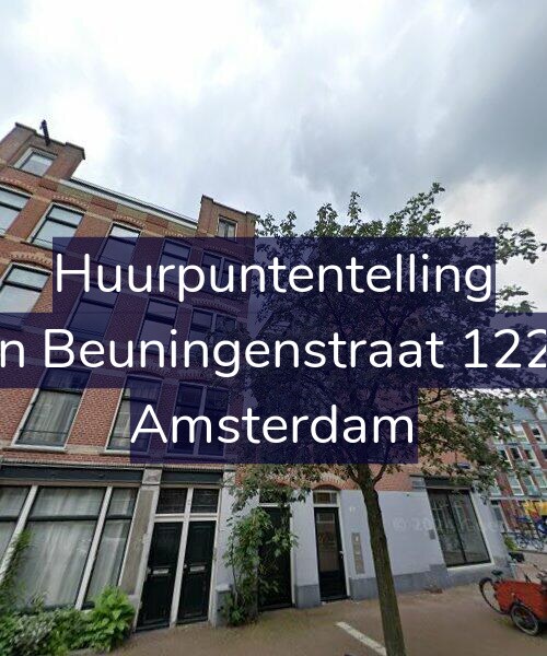 Foto gevel Huurpuntentelling voor Van Beuningenstraat 122-A, Amsterdam