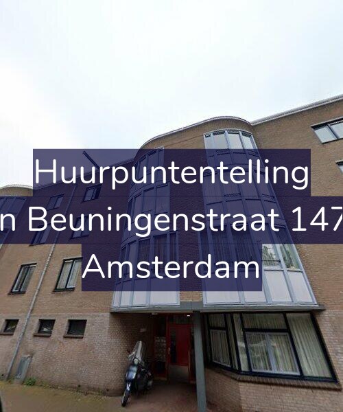 Foto gevel Huurpuntentelling voor Van Beuningenstraat 147-C, Amsterdam