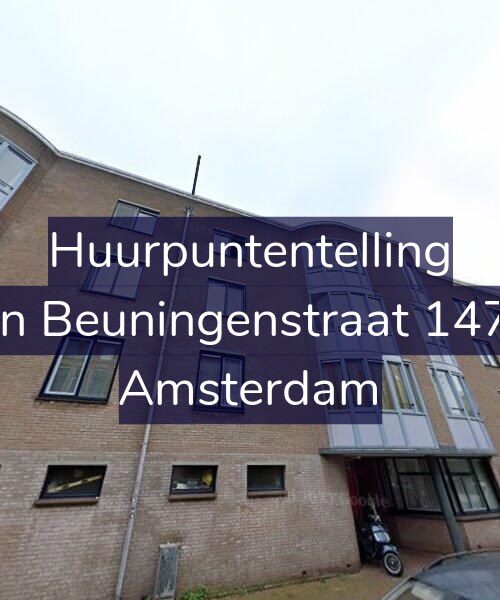 Foto gevel Huurpuntentelling voor Van Beuningenstraat 147-E, Amsterdam