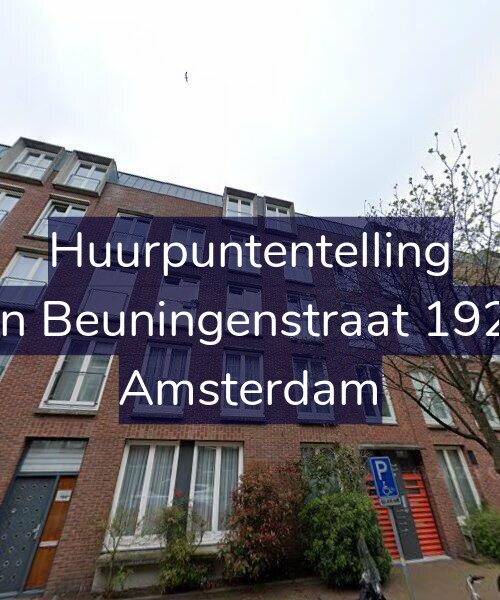 Foto gevel Huurpuntentelling voor Van Beuningenstraat 192-E, Amsterdam