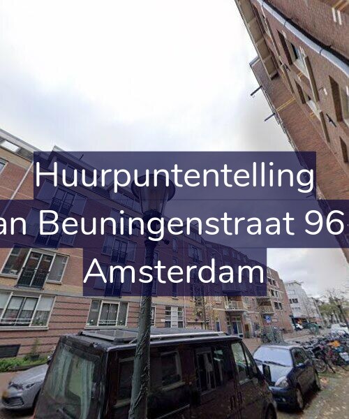 Foto gevel Huurpuntentelling voor Van Beuningenstraat 96-C, Amsterdam