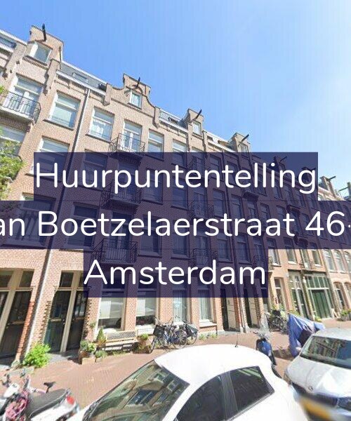 Foto gevel Huurpuntentelling voor Van Boetzelaerstraat 46-H, Amsterdam