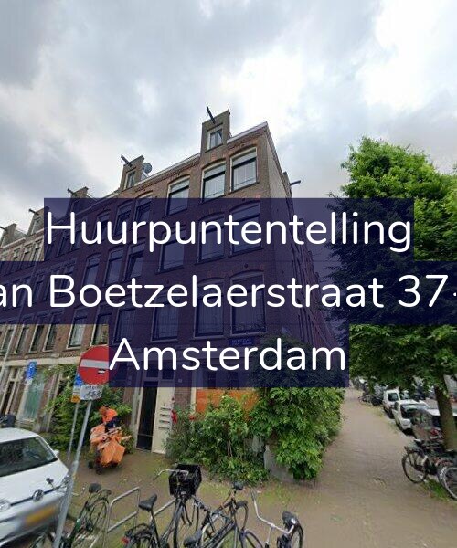Foto gevel Huurpuntentelling voor Van Boetzelaerstraat 37-H, Amsterdam