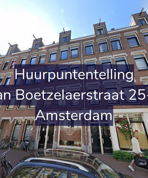 Foto gevel Huurpuntentelling voor Van Boetzelaerstraat 25-H, Amsterdam
