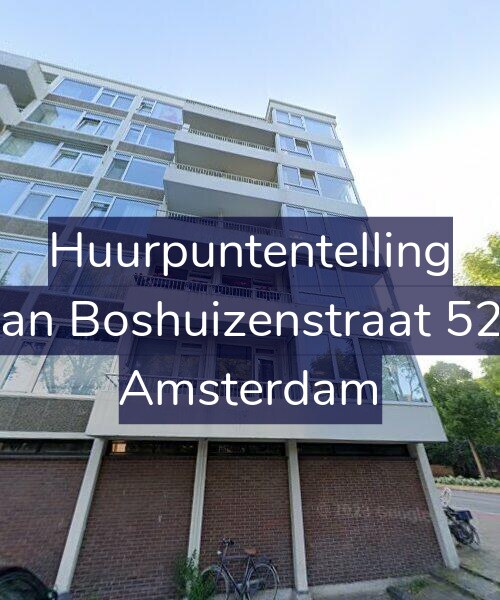 Foto gevel Huurpuntentelling voor Van Boshuizenstraat 523, Amsterdam