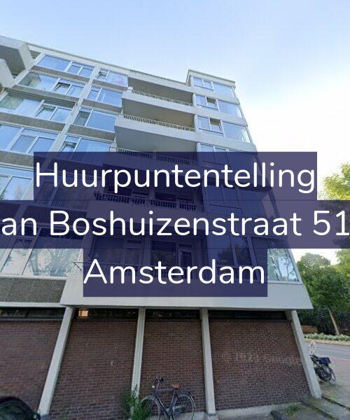 Foto gevel Huurpuntentelling voor Van Boshuizenstraat 519, Amsterdam